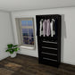 Modular 3 Wardrobe - Hang Rail with four Drawers